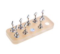 Espositore per unghie in acrilico per nail art e strumenti di formazione per tecnici in vetrina