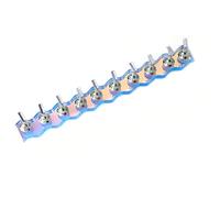 Espositore per unghie in acrilico Supporto per unghie Supporto per unghie Supporto per unghie in cristallo per manicure e nail art