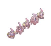 Espositore per unghie in resina per esercitarsi con punte per unghie finte, supporto per salone di bellezza, per manicure domestica