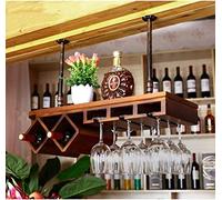 Espositore per vino Scaffale per vino Loft Vento Industriale Retro Appeso Portabottiglie di Vino Rosso Europeo Portabottiglie Facile da installare