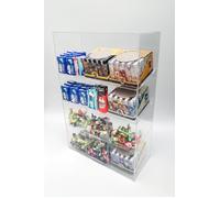 Espositore Plexiglass 4 Piani Caramelle Snack Farmacia Accendini Made in Italy