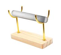 Espositore porta-bracciali in selenite per gioielli da donna d'affari