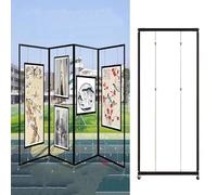 Espositore Portatile in Alluminio per Poster e Poster, Ideale per Matrimoni, Eventi e mostre (8 Pezzi, 100x250 cm/39,4x98,4 Pollici). Perfetto per pubblicizzare e Mostrare opere d'Arte.