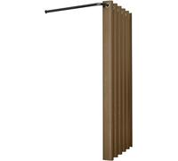 Espositore portatile per spogliatoio, con asta per appendere, facile da montare a parete, ideale per camerini e negozi pop-up