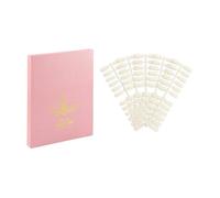 Espositore professionale per libri per unghie, organizer per manicure, album di design per unghie da 30,5 cm con 216 colori, raccoglitore in pelle con pagine trasparenti, salone di studio domestico