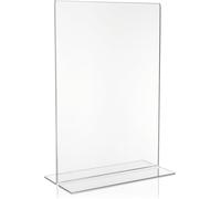 Espositore Pubblicitario in PLEXIGLAS Originale, Formato DIN A3, Cavalletto a T
