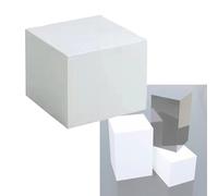 Espositore Quadrato, Espositore For Decorazioni For Eventi, Base For Piattaforma For Negozi Di Abiti Da Sposa, For Espositori Gioielli Con Manichini, Boutique For La Casa(White,30x60cm/11.8x23.6in)