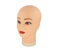 Espositore realistico per parrucche con testa di manichino per cuffie