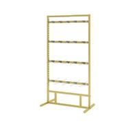 Espositore regolabile a 4 livelli per calzini, pantofole, guanti e intimi - Versatile Negozio di abbigliamento nizer elegante (100 x 40 x 135 cm)