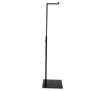 Espositore regolabile in acciaio inox per borsetta, colore oro rosa, Nero , as described, come descrizione