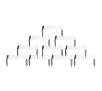 Espositore rialzato in acrilico: alzate trasparenti per espositore, spazio trasparente impilabile per l'organizzazione | Organizer per profumi per trucco, alzate per display in acrilico, supporto per