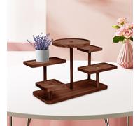 Espositore robusto da tavolo con vassoio a più livelli per bambole,