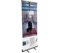 Espositore-ROLL UP 80x200 con Stampa personalizzata totem striscione banner