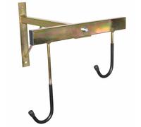 Espositore-sostegno da parete per 2 biciclette fissaggio alla ruota (36x45cm)