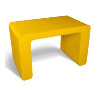 Espositore, tavolo, in polietilene BIG Mod. ZIP Dimensioni 116x67x h73 cm interno esterno resistente agli agenti atmosferici colore Giallo giallo