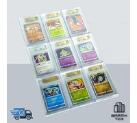 Espositore Teca Slab BGS Beckett Pokemon One piece Yu gi oh Frame Display quadro