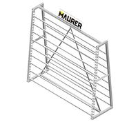 ESPOSITORE TOVAGLIATO PVC MAURER 9+9 POSTI