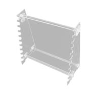 Espositore Trasparente Per Portaprovette Rack Girevole Pipette Contagocce Da Centrifuga. Supporto Provetta Rimovibile