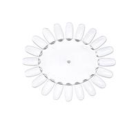 Espositore Unghie a Girandola a Forma di Girasole, 10 Pezzi