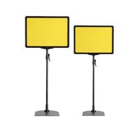 Espositore verticale per poster Espositori da pavimento A4 A5 for poster, cartelli pubblicitari, etichette, espositori for supermercati, for frutta e verdura con morsetto for prezzi(A5 210x148mm)