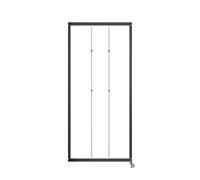 Espositori Autoportanti Per Mostre D'arte, Cavalletto Pittura Mobile, Supporto Per Mostre Di Pittura, Portaposter Pieghevole, Per Espositori, Fiere Artigianali(3pcs,100x250cm/39.4x98.4in)