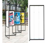 Espositori Autoportanti Per Mostre D'arte, Pannello Espositivo Pieghevole E Portatile, Portaposter Mobile, Perfetto Per Mostre D'arte E Marketing Commerciale(3pcs,100x220cm/39.4x86.6in)