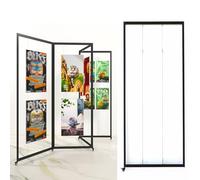 Espositori Autoportanti Per Mostre D'Arte, Portaposter Pieghevole, Pannello Espositivo Mobile, Supporto Poster, Per Mostre D'arte E Marketing Commerciale(1pcs,80x180cm/31.5x70.8in)