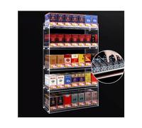 Espositori - Custodie e Dispenser, espositori Trasparenti da Parete/da appoggio, per supermercati Commerciali, Snack per Bevande (Colore: Trasparente, Dimensioni: 4)