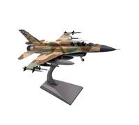 Espositori da tavolo per modelli di aerei caccia militari F-16i in metallo pressofuso scala 1/72 Set da gioco per hobby in miniatura