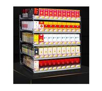 Espositori Del Negozio, Supporto per Esposizione Di Sigarette, Spingisigarette Automatico, Espositore per Sigarette per Supermercati Resistente All'acqua/resistenza All'usura ( Colore : Chiaro , Tagli