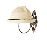 Espositori per parrucche per cappelli montati a parete Appendiabiti in