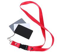 Esposizione Colore Set di Carte di Bilanciamento Grigio/bianco/, Determinare i Valori Esposizione, un' Perfetta Ogni Volta, i Colori del Vero-vita, il Cinturino Portatile per comodità, Adatto per