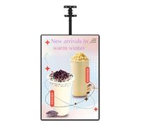 Esposizione d'attaccatura ultra esile del bordo del menu retroilluminata del LED per la pubblicità ed i manifesti illumin