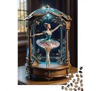 Esposizione della statuetta del balletto Bundle Di Puzzle Da 1000 Pezzi, Per Bambini 8-12 E Adulti, Carta Spesso, Decorazione Murale, Regalo Di Capodanno, Sfida Cerebrale 70x50cm/1000pcs