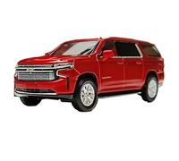 Esposizione in miniatura Kit Da Collezione Di Modelli Pressofusi In Scala 1:64 Per Chevrolet Suburban Crossover Ornamenti Statici Collezione di veicoli simulati