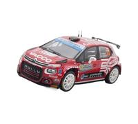 Esposizione in miniatura Kit Da Collezione Modello Pressofuso Per Auto Rally Citroen C3 WRC 2022 In Scala 1:43 Ornamenti Statici Collezione di veicoli simulati