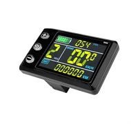 Esposizione LCD di colore della bicicletta elettrica, per 24V-36V-48V, per il protocollo di comunicazione OMD 2, protezione impermeabile del connettore IP65 di 5 pin
