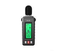 Esposizione LCD retroilluminata portatile del misuratore di rumore 30-130dB | Precisione ponderata A ± 1,5 dB, microfono a condensatore polarizzato, gamma 30-130 dBA, ideale per la casa industriale