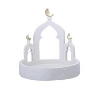 Esposizione Modello Torre della Moschea | Ramadans Eid Home Decors con Moschea Torre Ornamento Decorativo per Tavolo Libreria e Home Office