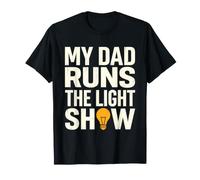 Esposizione Natalizia di My Dad Runs The Light Show Maglietta