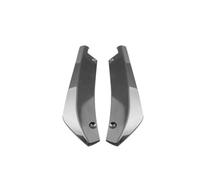 EsprAL 2PCS Auto ABS Spoiler Posteriori Angolo di avvolgimento, per NIS-San Micra K12 2003-2010 Labbro Paraurti Posteriore Splitter Diffusore Accessori,B/Carbon Fiber-45CM