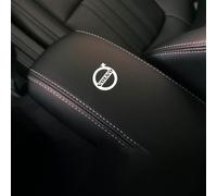 EsprAL Auto Pelle Console Centrale Copribraccioli, per Volvo V40 2013-2019 Bracciolo Scatola Impermeabile Antiscivolo Protezione Accessori,B/Beige-2013-2019