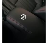 EsprAL Auto Pelle Console Centrale Copribraccioli, per Volvo XC40 2020-2024 Bracciolo Scatola Impermeabile Antiscivolo Protezione Accessori,A/Black-2020-2024