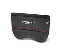 EsprAL Auto Pelle Seat Gap Storage Box, per Mazda 3 BK 6 GG GH gj cx3 cx5 cx30 cx7 Car Console Laterale Portaoggetti Tasca Multifunzionale Organizzatore sedili Accessori,A/Black