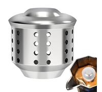 espreso - Caffettiera con coperchio a prova di spruzzi, protezione dagli schizzi per caffettiera, accessorio professionale per pentole espreso, tappo riutilizzabile, accessorio paraspruzzi per una