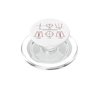 Espressione ispirata alla funzione matematica I Love U Mom PopSockets PopGrip per MagSafe