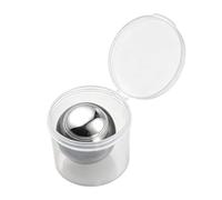 Espresso Cooling Ball - Reusable Refreezable Cooling Tool | Stainless Steel Ice Round Balls, Rapid Beverage Orb, Stainless Coffee Chilling Sphere for Bourbon Drinks Coffee Home Bar Party Picnic Campin