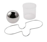 Espresso Cooling Balls (Stainless Steel) - Reusable Metal Ice Stones With No Dilution Fast Cooling | Perfect For Coffee Whiskey & Cocktails | Includes Stand & Storage Box, Home Bar Accessory For