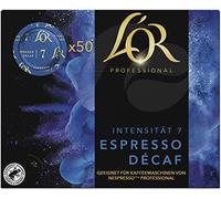 Espresso Decaffeinato L'or 50 capsule per Nespresso Professional®
