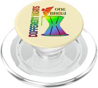 Espresso Gli amanti del caffè Pride Arcobaleno dell'orgoglio PopSockets PopGrip per MagSafe